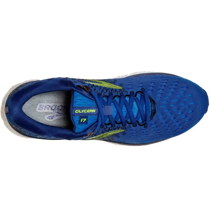 Brooks Men's Glycerin 17 - Black/Blue-4